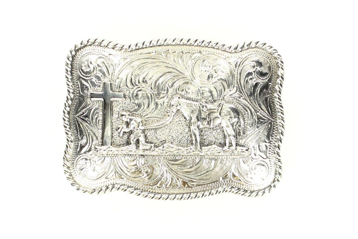 C1037948 | RUMRINE PRAYING COWBOY BUCKLE