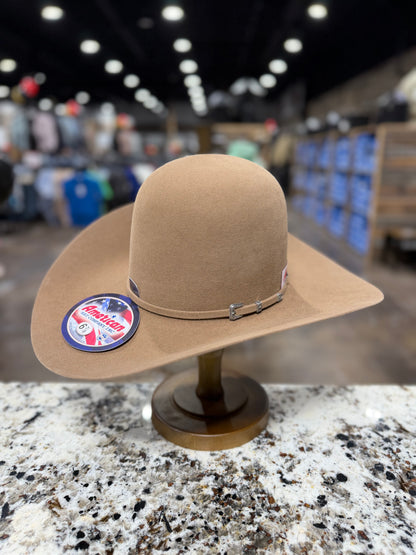 AMERICAN FELT 10X TUSCAN OPEN CROWN 4 1/2 INCH BRIM