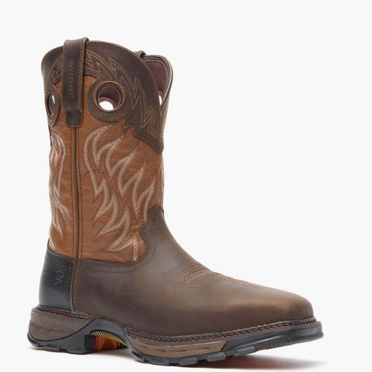 DDB0215 | DURANGO MAVERICK MP STEEL TOE WATERPROOF BOOT RUGGED BROWN