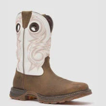 DDB0302 | DURANGO MAVERIC WATERPROOF WHITE/BROWN WORK BOOT