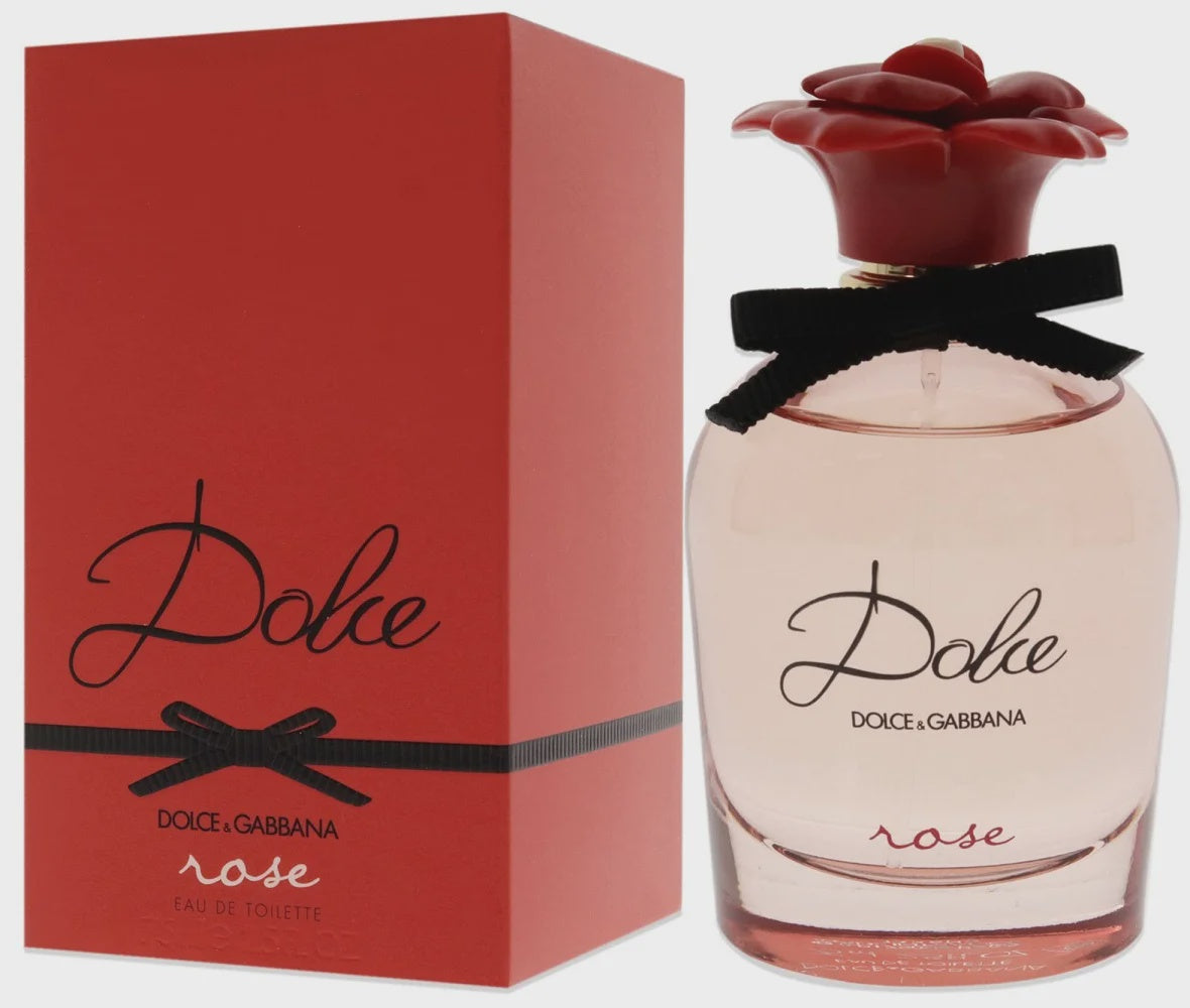 DOLCE GABBANA - ROSE - WOMENS PERFUME (red box)