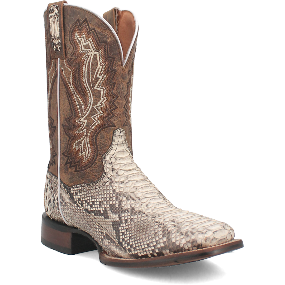 DP4917 | DAN POST BRUTUS PYTHON BOOT NATURAL/BROWN