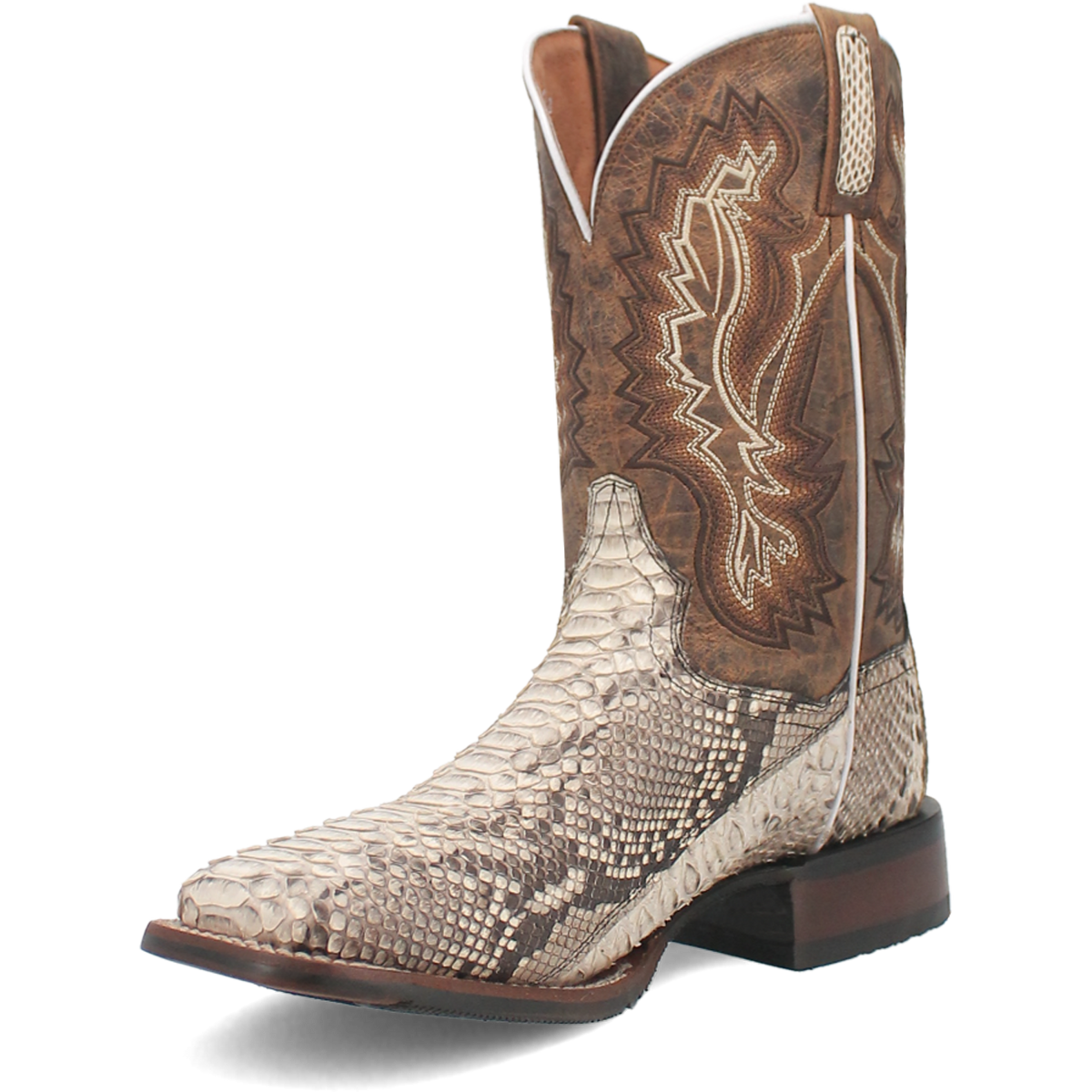 DP4917 | DAN POST BRUTUS PYTHON BOOT NATURAL/BROWN
