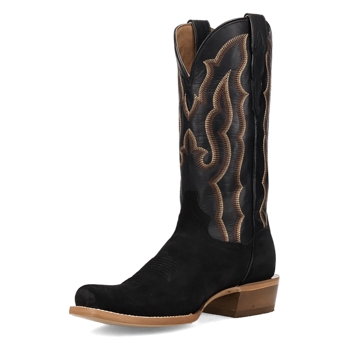 DP5275 | DAN POST BARREN LEATHER BOOT BLACK/BLACK