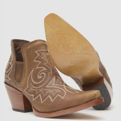 DRD0399 | DURANGO WOMENS COFFEE BROWN BOOTIE "FINAL SALE"