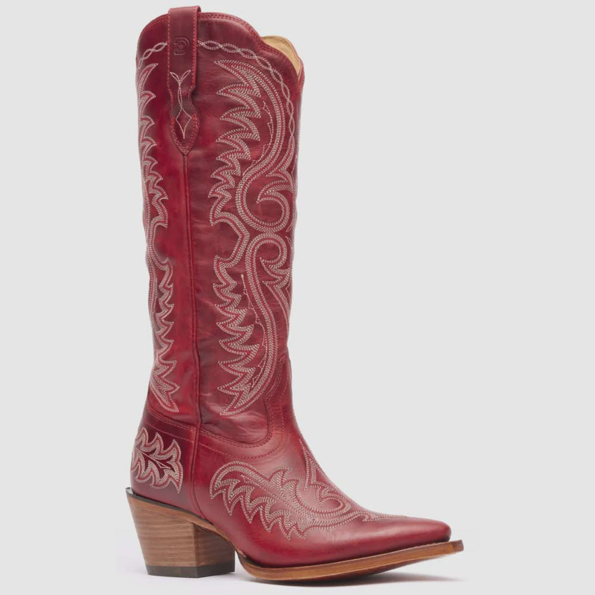DRD0472 | DURANGO WOMENS "CRUSH" CRIMSON RED TALL BOOT