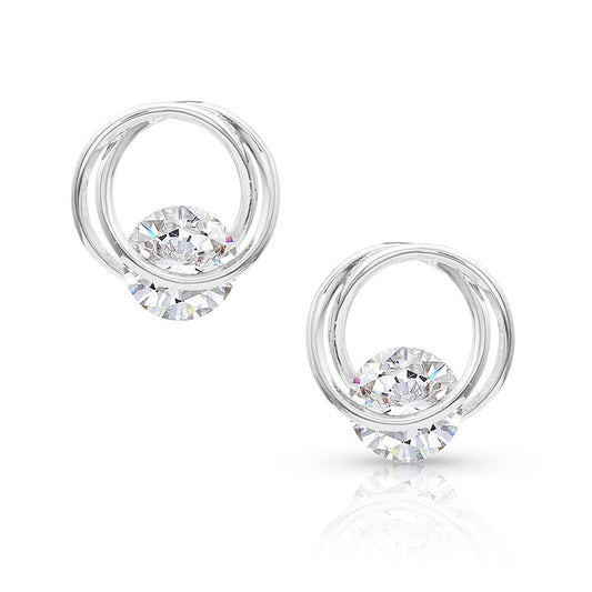 ER4118 | MONTANA SILVERSMITH TWISTING HOLD STUD EARRINGS