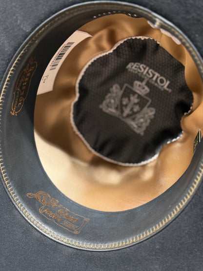 RESISTOL FELT 1000X BLACK PURE 4 1/2 INCH BRIM
