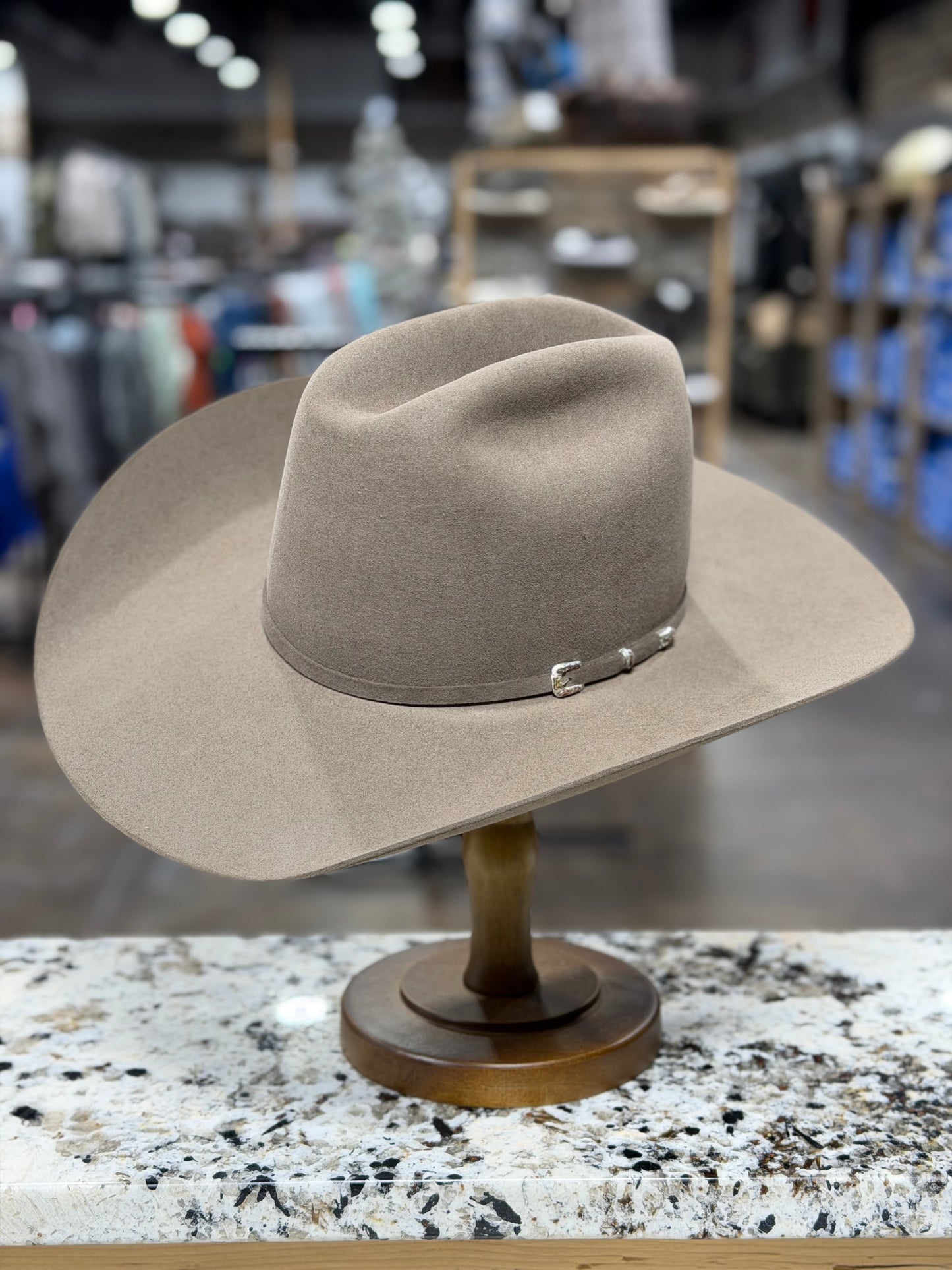 RESISTOL FELT HAT 30X ASHWOOD PRE-SHAPED