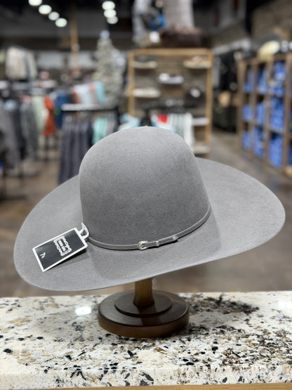 RODEO KING FELT 7X SLATE OPEN CROWN