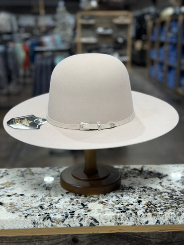 6XO50 | RDR FELT 6X SILVERBELLY OPEN CROWN 4 1/4 BRIM