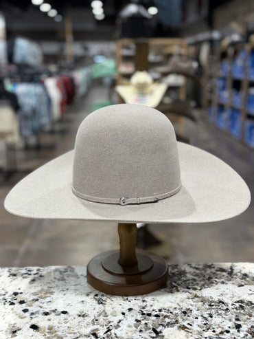 RODEO KING 7X ASH OPEN CROWN 4-1/2 INCH BRIM
