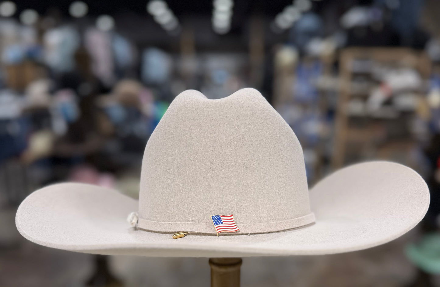 STETSON FELT 6X SILVERBELLY 4 1/4 INCH BRIM 250TH LIMITED EDTION