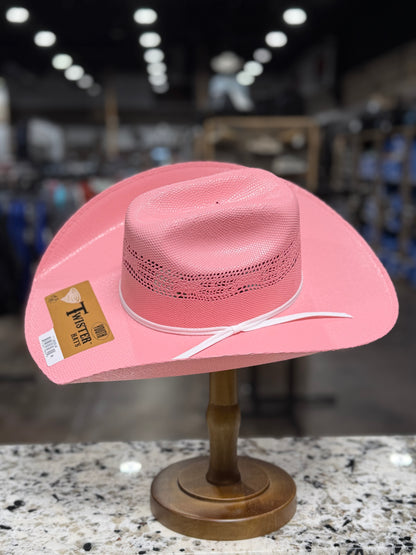 T7135030 | TWISTER YOUTH PINK STRAW HAT