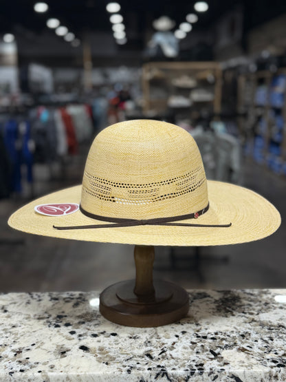5493 | TACCHINO STRAW OPEN CROWN 4 1/2 INCH BRIM
