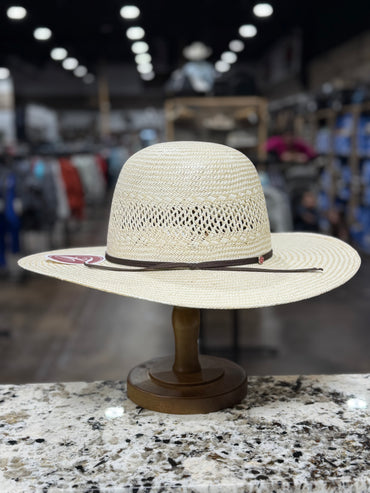 5486 | TACCHINO STRAW OPEN CROWN 4 1/4 INCH BRIM