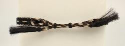 0202202 | 5" BLACK/BROWN BRAIDED HORSEHAIR HATBAND