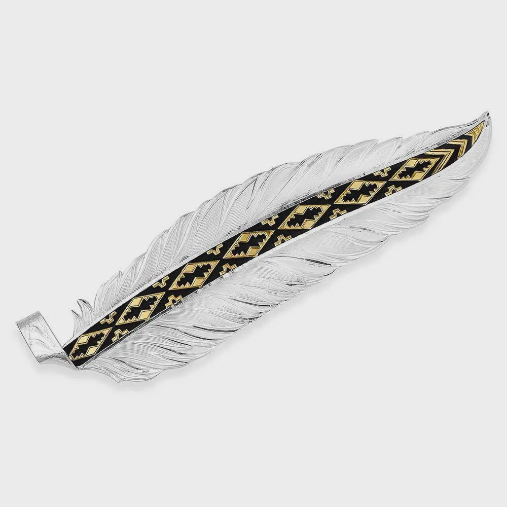 HF5761 | MONTANA SILVERSMITH TRUST AND HONOR HAT FEATHER