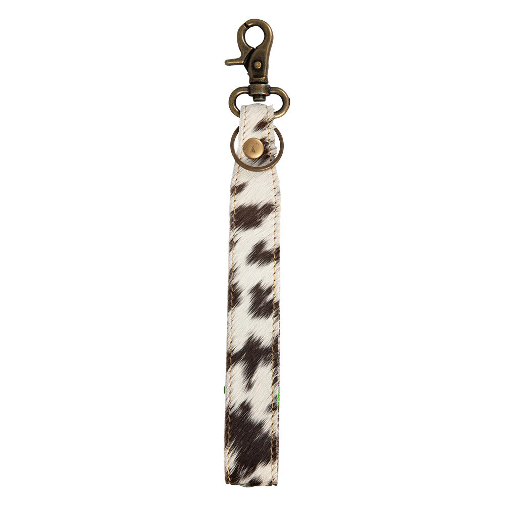 Hair On Hide Key Fob -7562