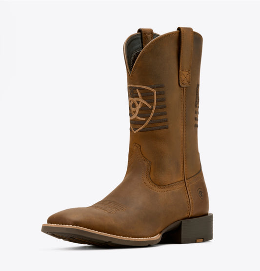 10061326/ MEN’S SPORT FREEDOM DISTRESSED BROWN BOOTS