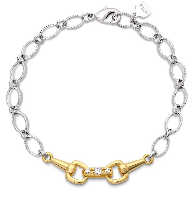 QBC6084 | MONTANA SILVERSMITHS AQHA ENJOY THE RIDE BRACELET