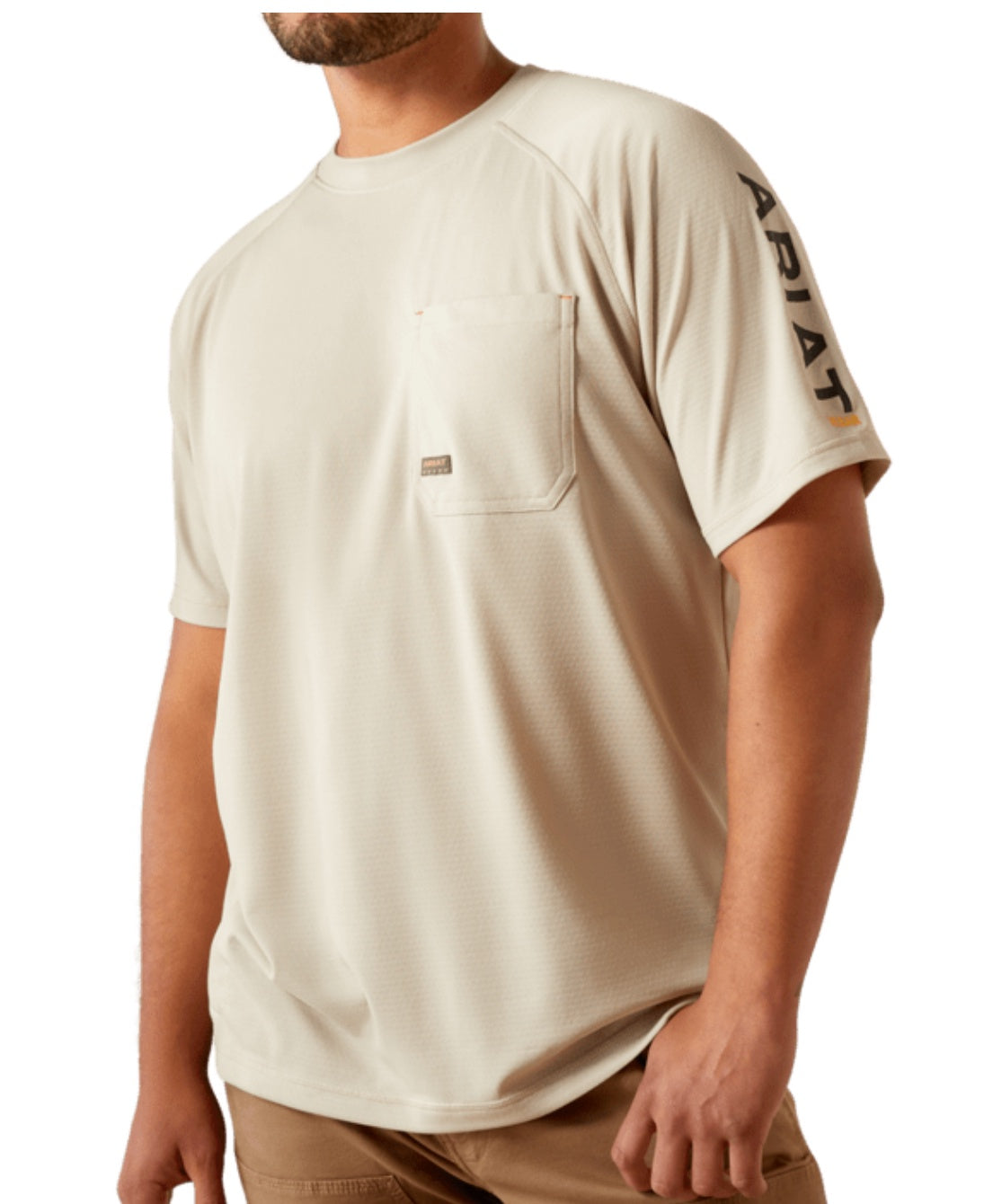 10055091/ARIAT MEN’S REBAR HEAT FIGHTER S/S T-SHIRT-ISLAND FOSSIL