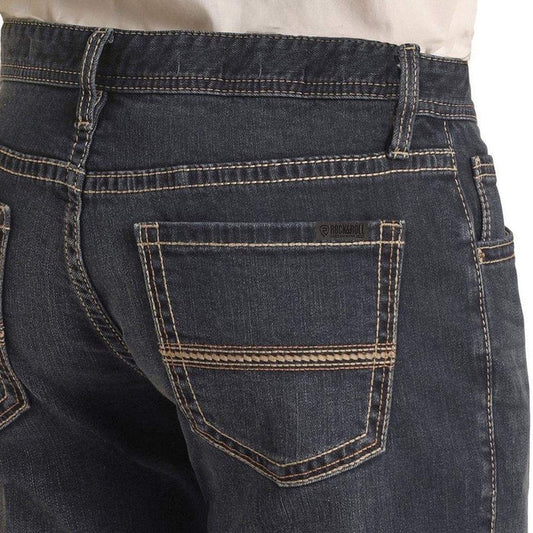 VM1RD03141 | ROCK&ROLL MENS DARK VINTAGE REVOLVER STRAIGHT LEG JEAN