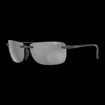S164BGS | BEX JAXYN X-OTG RIMLESS GLASSES-BLACK GRAY/SILVER