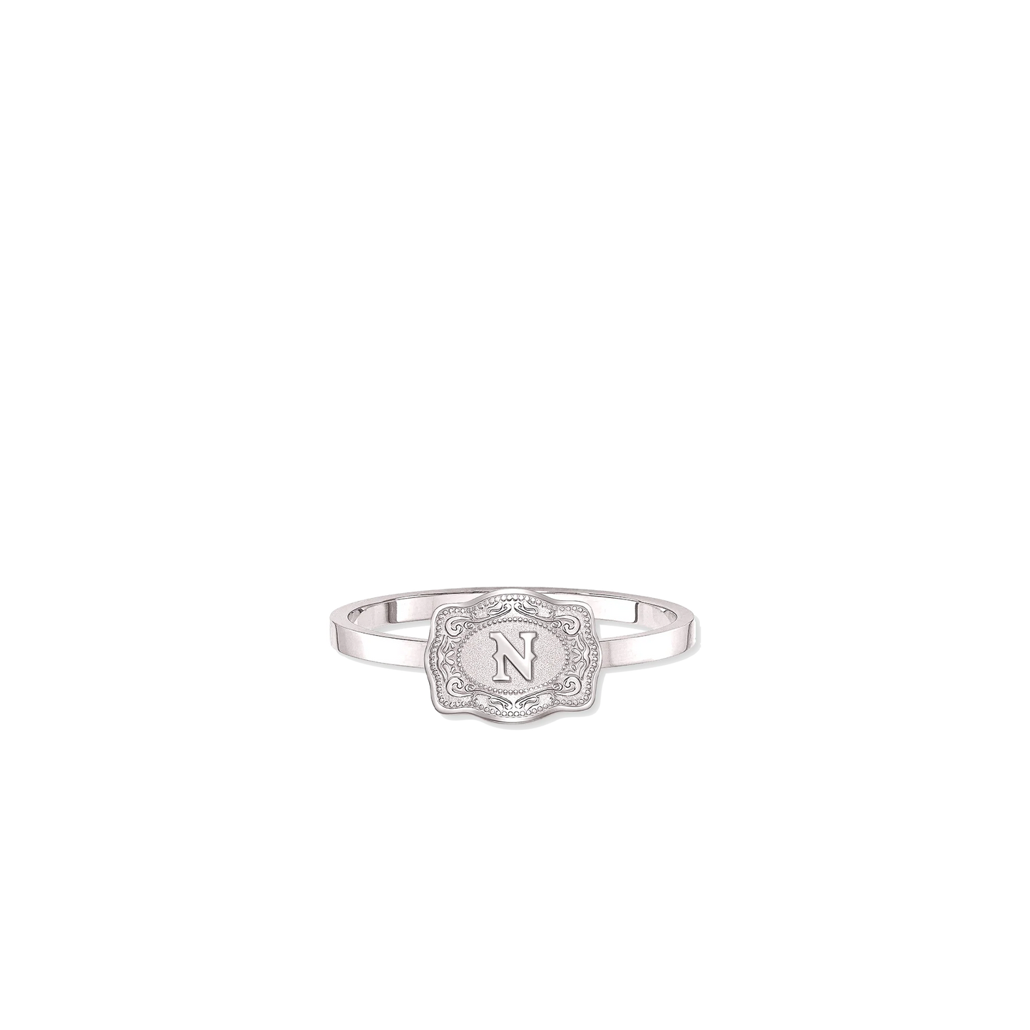 SPURWEST ULTRA-MINI "INITIAL" BELT BUCKLE RING