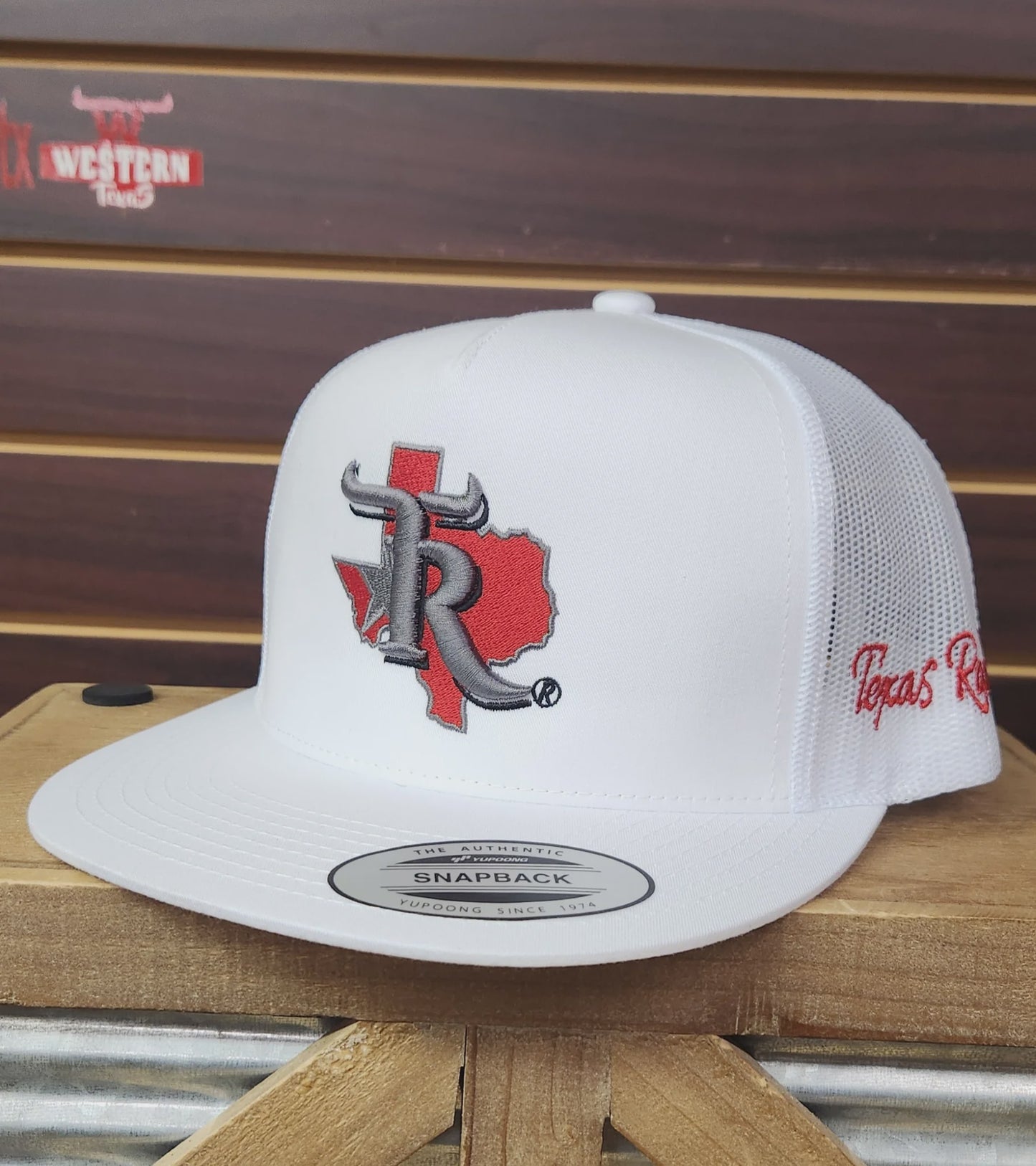 RED STEEL | TEXAS RANCH WHITE/WHITE CAP