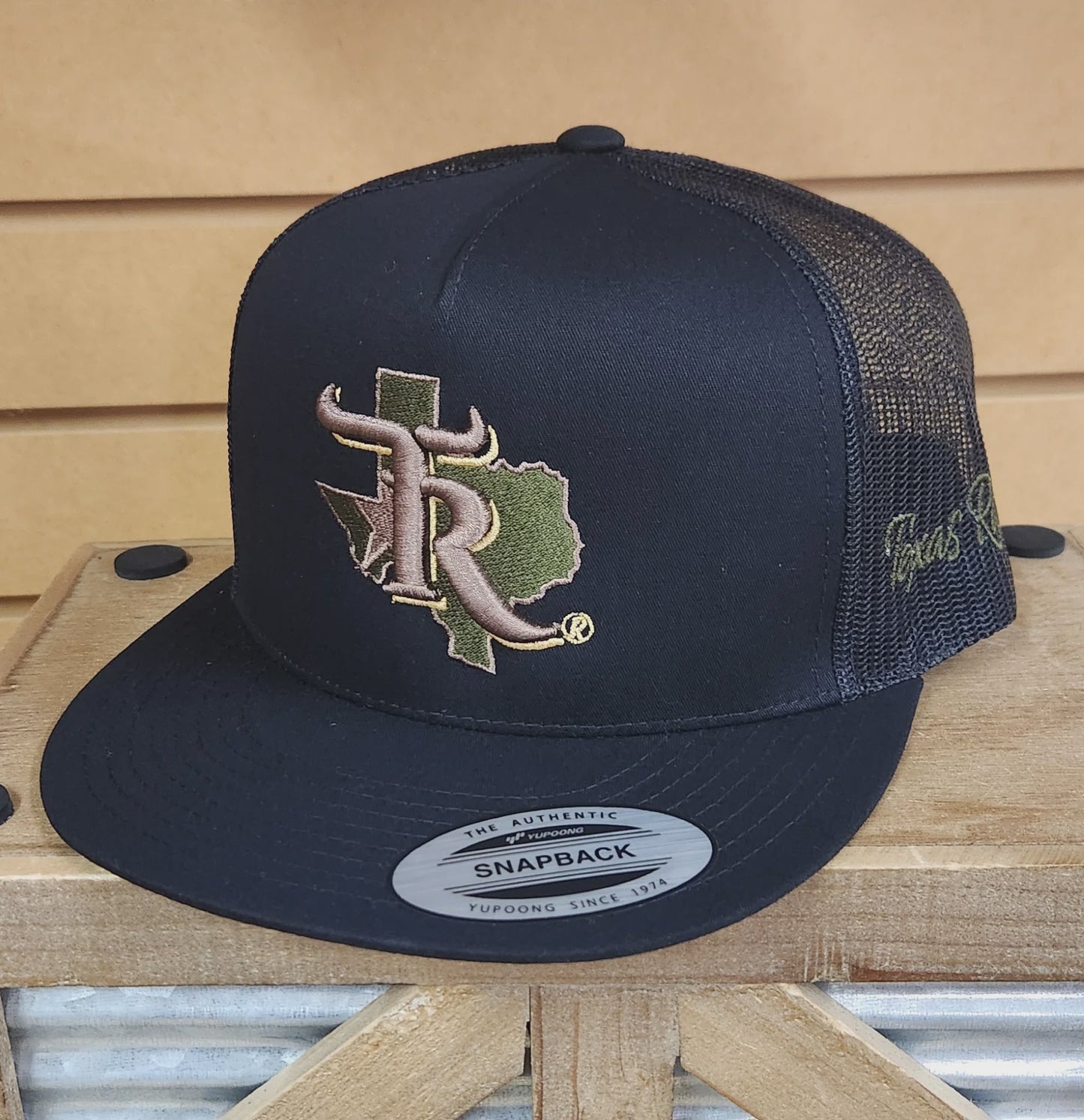OLIVE GOLD | TEXAS RANCH BLACK/BLACK CAP