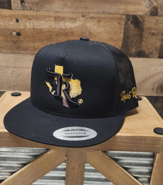 MIDNIGHT GOLD | TEXAS RANCH BLACK/BLACK CAP