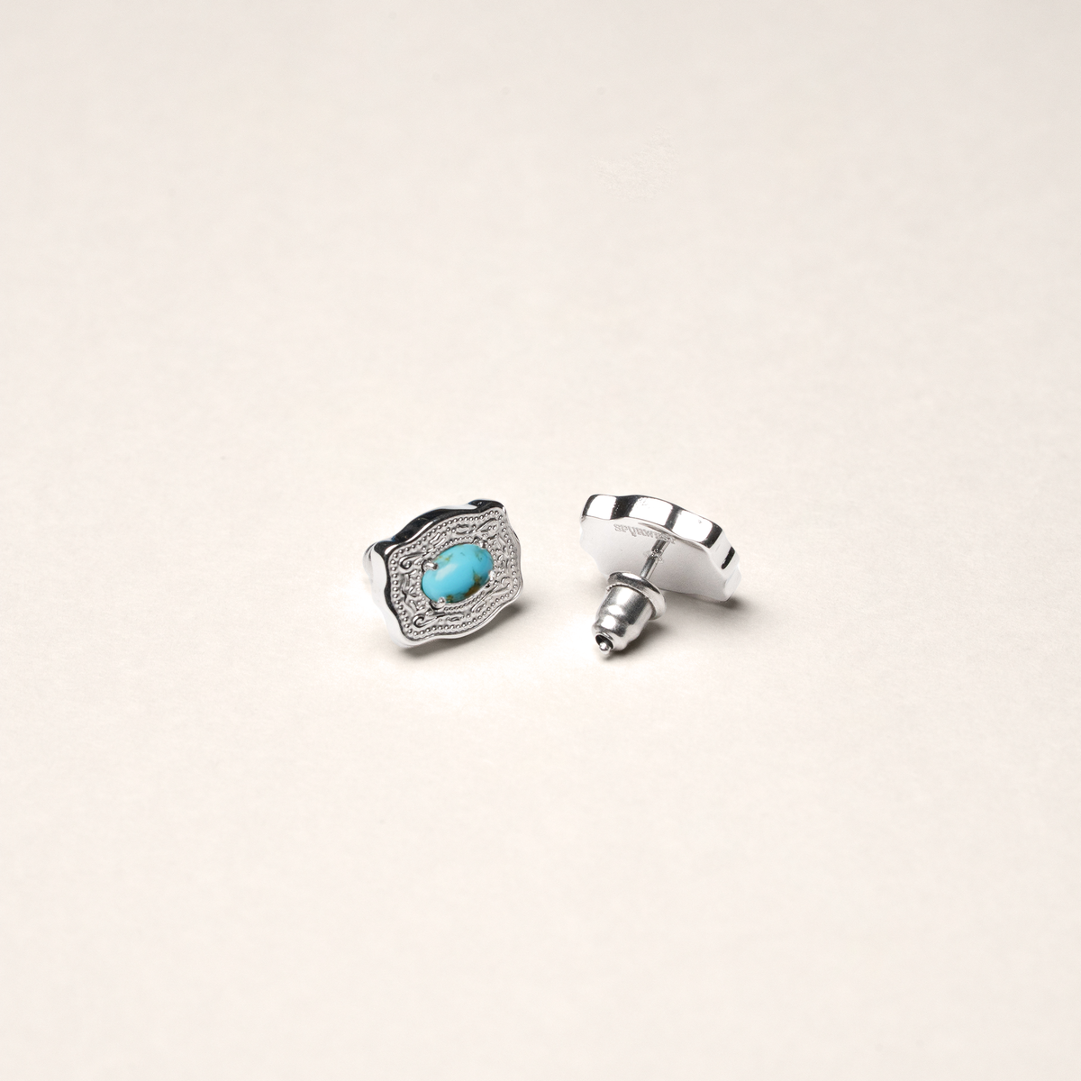 SPURWEST ULTRA MINI OASIS BELT BUCKLE EARRINGS