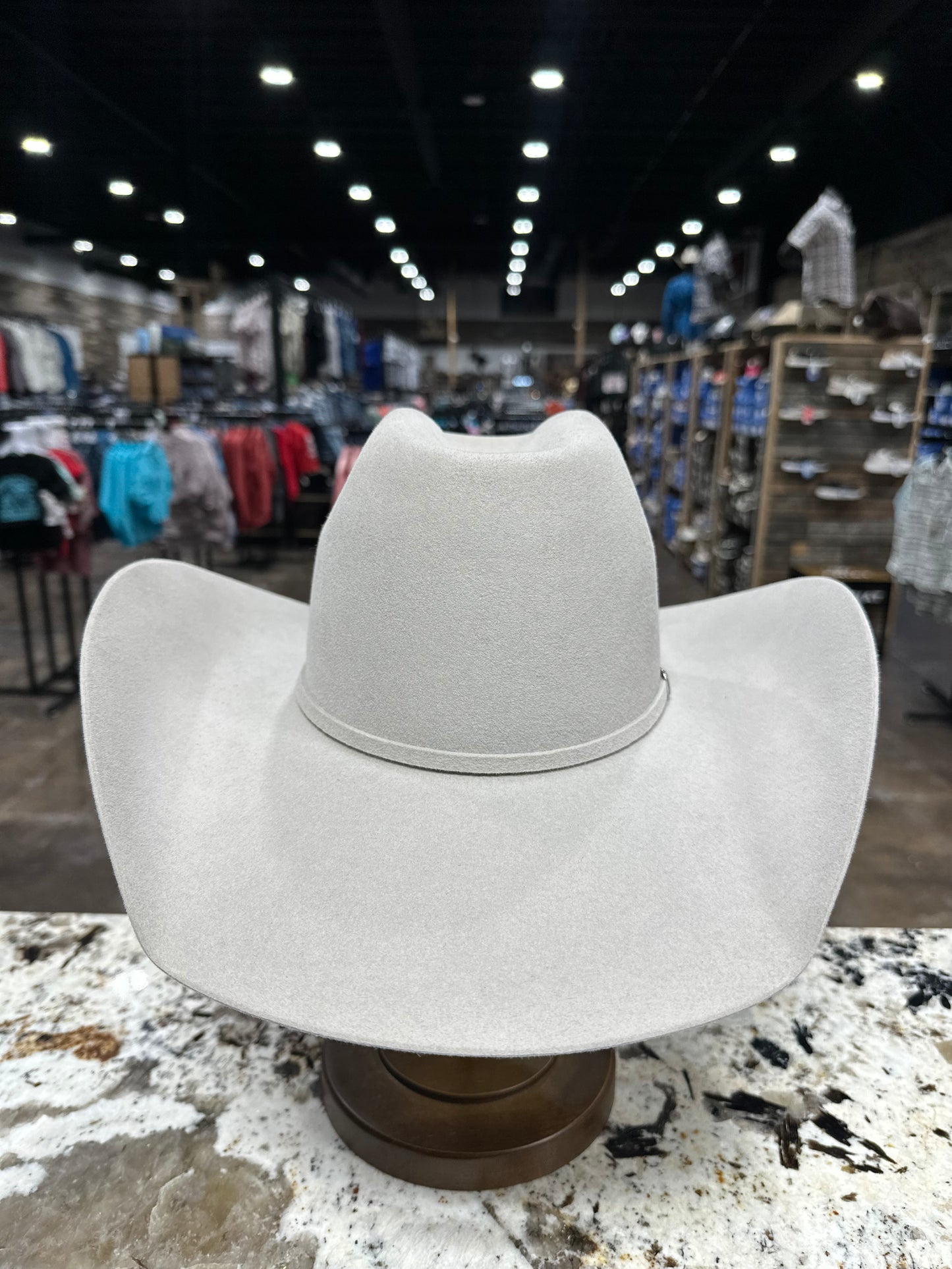 RODEO KING FELT 7X SILVERBELLY OPEN CROWN