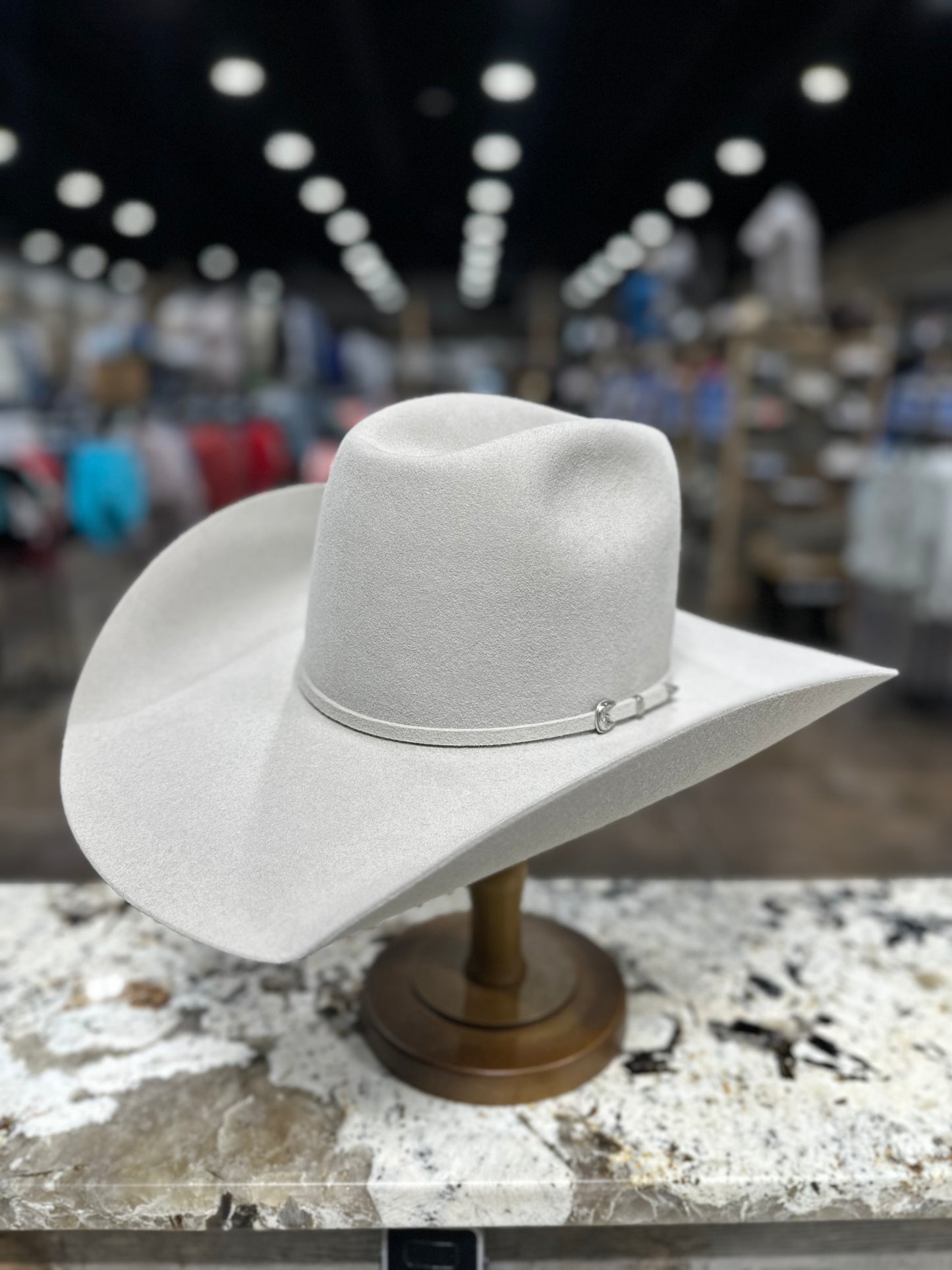 RODEO KING FELT 7X SILVERBELLY OPEN CROWN