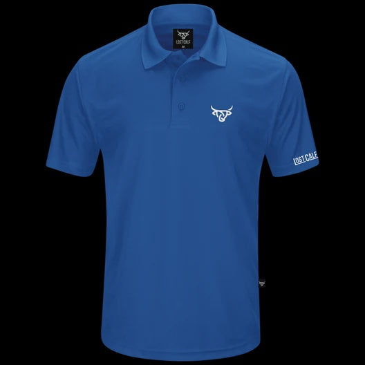 LOST CALF POLO - EMBRIODERED LOGO
