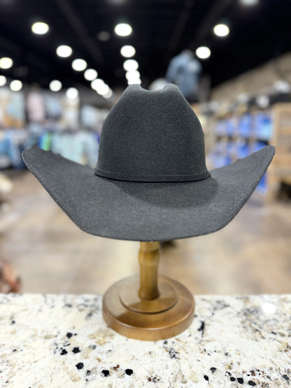 T7101001 | TWISTER FELT DALLAS 2X BLACK 4 INCH BRIM