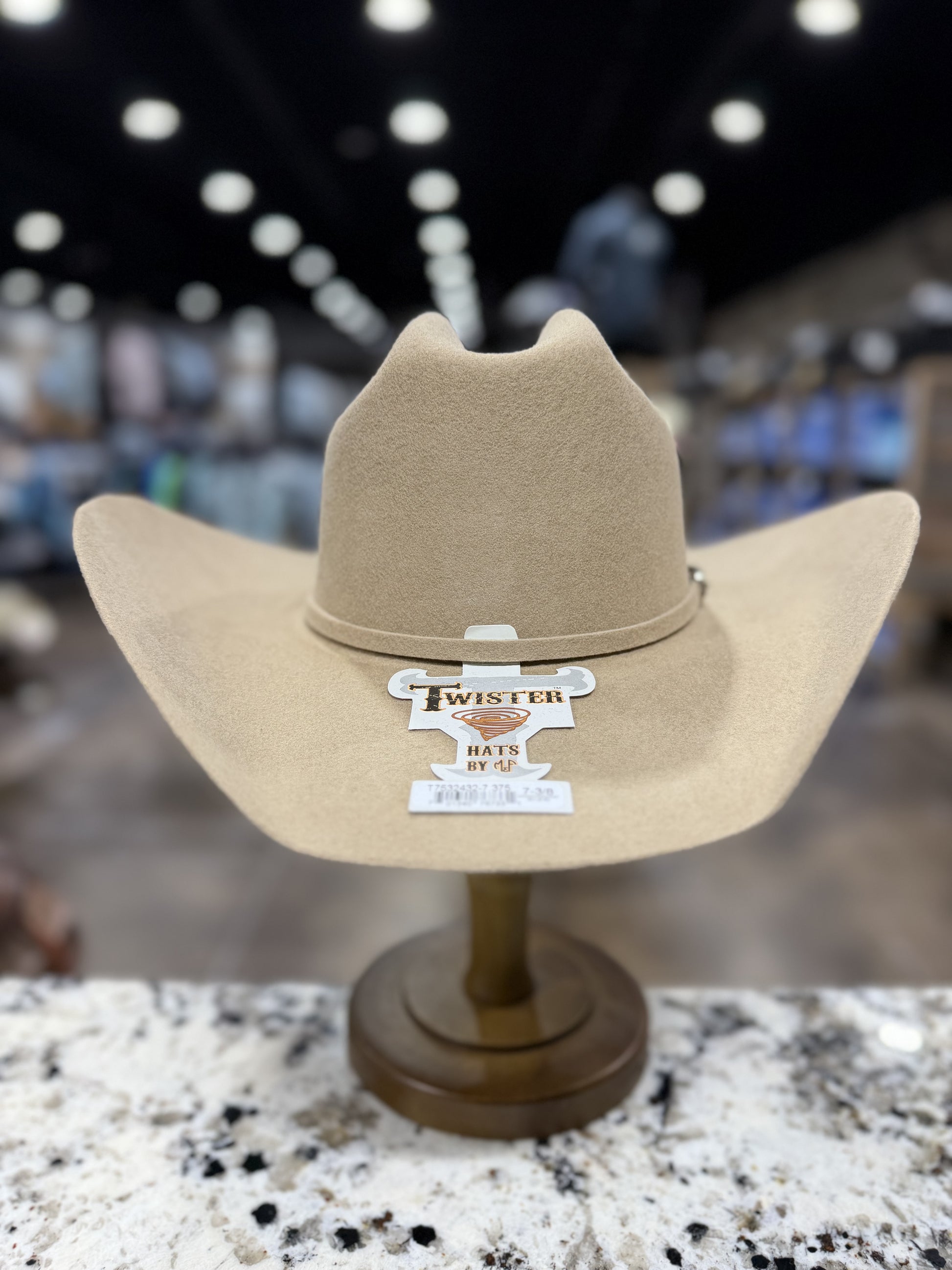 T7532432 | TWISTER FELT 2X RUST EL PASO 4 1/4 INCH BRIM