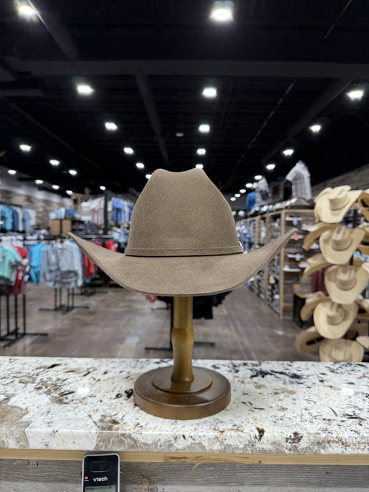 RESISTOL FELT 3X KB OAK TUCKER 4 INCH BRIM PRE SHAPE