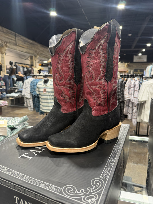 TML0921 | TANNER MARK WOMEN'S BLACK LABEL SUEDE ROUGHOUT BOOT