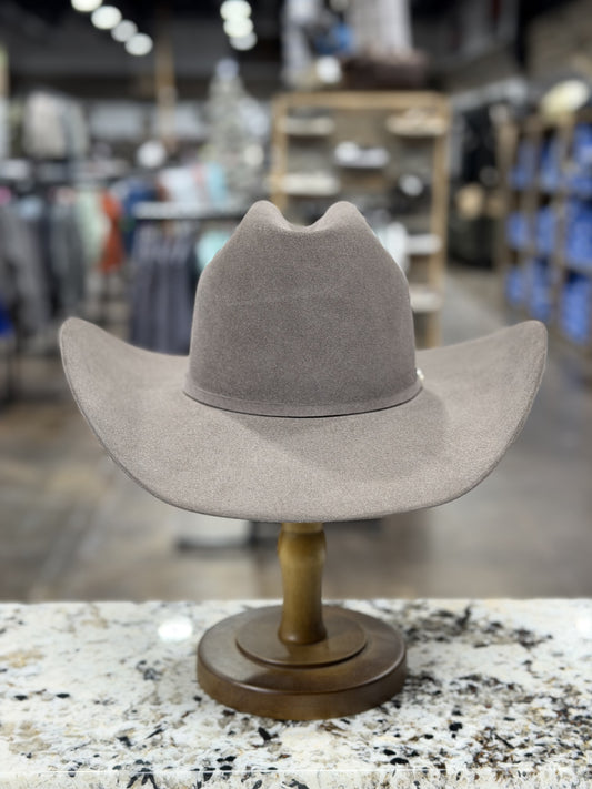 RESISTOL FELT HAT 30X MULBERRY -WESTWOOD - PRE-SHAPED BRIM 4-1/4