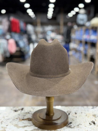 RESISTOL FELT 5X CHOCOLATE FIVE STAR 4 1/4 INCH BRIM
