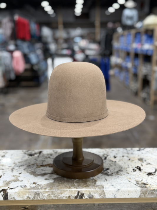 RESISTOL FELT 100X DU DUNN OPEN CROWN 4 1/4 INCH BRIM