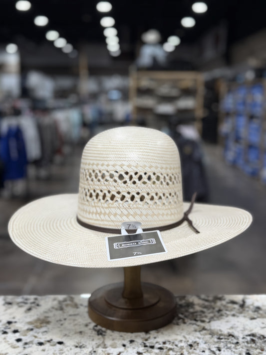 RODEO KING STRAW 25X OPEN RANGE OPEN CROWN 4 1/4 INCH BRIM