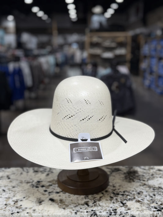 RODEO KING STRAW 25X ARROW OPEN CROWN 4 1/2 INCH BRIM