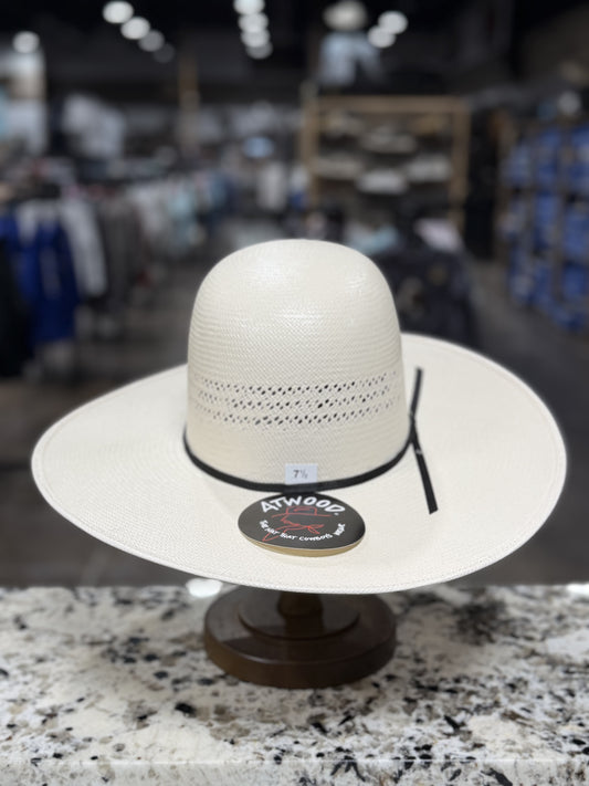 ATWOOD STRAW 100X RODEO CALGARY 4 1/2 " BRIM OPEN CROWN