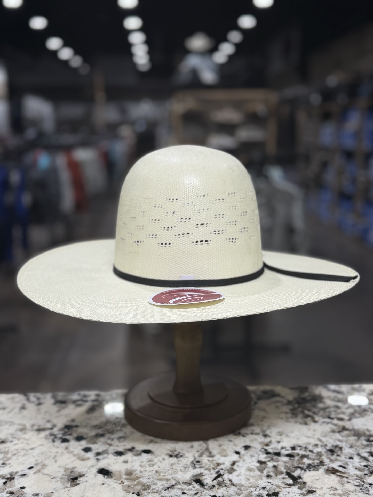 5490 | TACCHINO STRAW OPEN CROWN 4 1/4 INCH BRIM