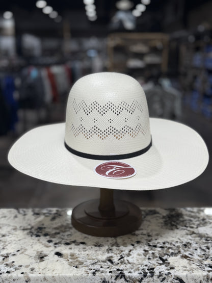 5502 | TACCHINO STRAW OPEN CROWN 4 1/2 INCH BRIM