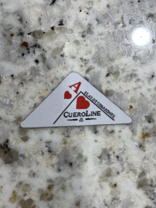 CUEROLINE CUTOFF CARD A HEART