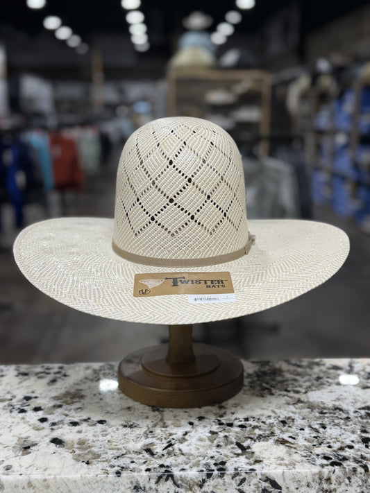 T73645 | TWISTER STRAW 30X OPEN CROWN 4 1/2 INCH BRIM